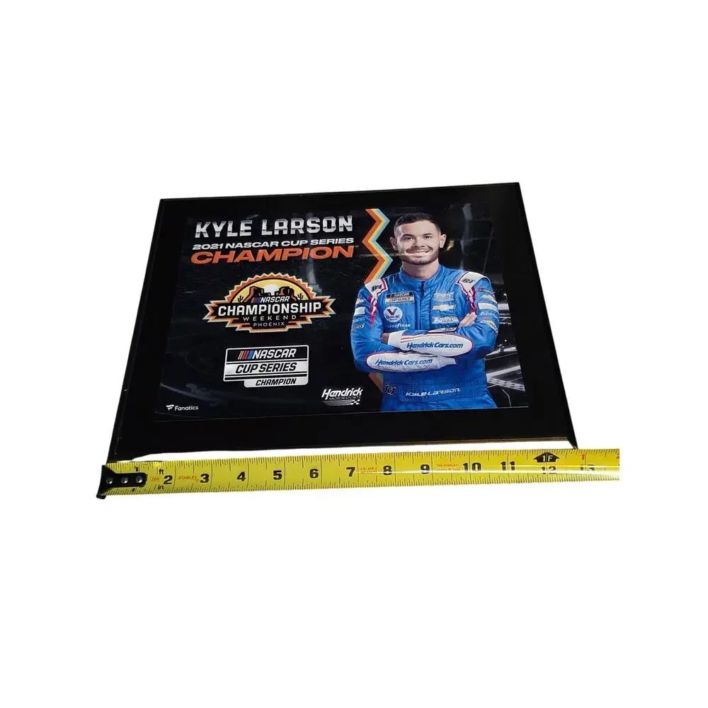 Kyle Larson 2021 NASCAR Cup Champion Fanatics Sublimated Plaque